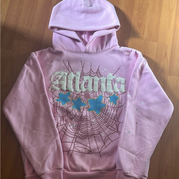 Spider Pink Hoodie “Altlanta”